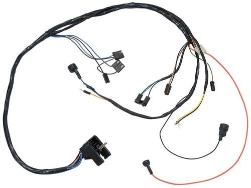 1971 Camaro; Engine Wiring Harness; 6 Cylinder; 250ci; with Auto Trans; with Warning Lights