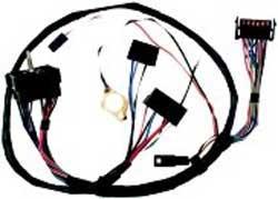 1972 Camaro; Dash Instrument Cluster Wiring Harness; with Factory Gauges, without Seat Belt Warning
