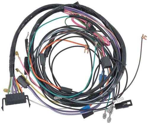 1969 Camaro; Column Shift to Console Shift Conversion Wiring Harness; with Factory Gauges; with Auto Trans