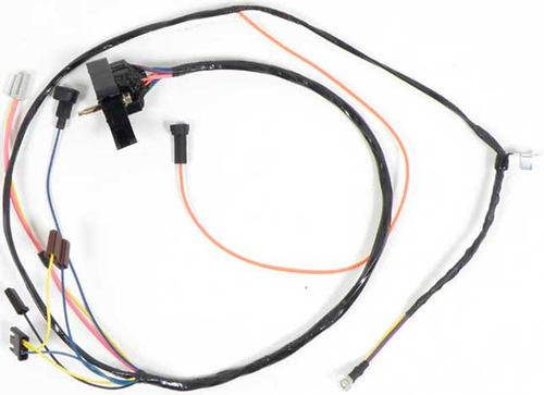 1968 Camaro, Chevy II, Nova; Engine Wiring Harness 8 Cylinder; 302ci, 307ci, 327ci, 350ci; Small Bock; with Warning Ligh