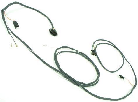 1978-79 Pontiac Firebird; Rear Body Wiring Harness; with Power Door Locks; Dash To Quarter Panel