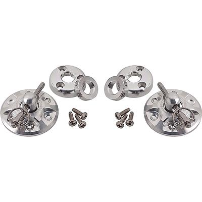 Ringbrothers Natural Finish Billet Hood Pins