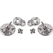 Ringbrothers Natural Finish Billet Hood Pins