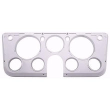 1967-72 Chevy/GMC Truck; Ring Brothers Billet Aluminum Dash Gauge Bezel; Natural