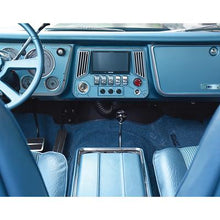 1967-72 Chevy/GMC Truck; Ring Brothers Billet Aluminum A/C Gauge Bezel; Natural
