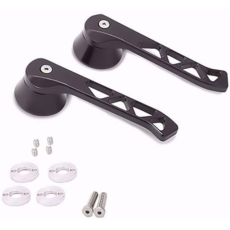Ring Brothers Pro-touring Billet Interior Door Handle; GM / Ford 1/2" Round 16-Spline; Natural