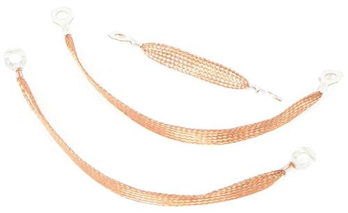 1960 Impala, Bel Air, Biscayne, El Camino; Ground Strap Set; 8 Cylinder; 283ci, 348ci; 3 Piece Set