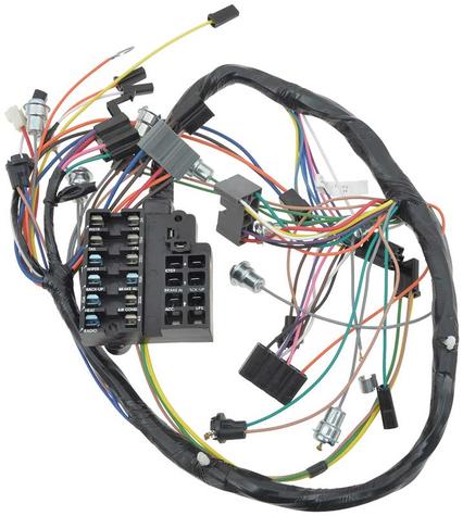 1962 Chevrolet Bel Air; Underdash Wiring Harness Assembly; with Manual Trans