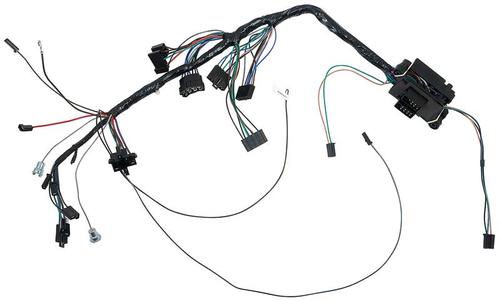 1964 Chevrolet Impala; Underdash Wiring Harness Assembly; with Auto or Manual Trans; Console Shift; with Air Conditionin