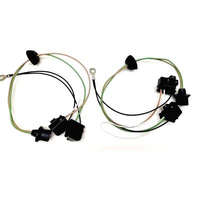 1959 Impala, Bel Air, Biscayne, El Camino; Front Headlight Connection Wiring Harnesses; RH and LH; Pair