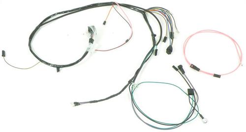 1965-66 Impala, Bel Air, Biscayne, Caprice; Engine Wiring Harness with Factory Gauges; 8 Cyl; 283, 327ci; with Air Condi