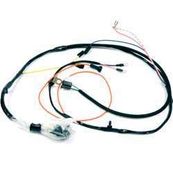 1965-66 Impala, Bel Air, Biscayne, Caprice; Engine Wiring Harness; V8; 283ci, 327ci; with Warning Lights
