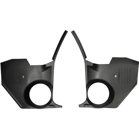 1968-72 Chevrolet Chevelle; Custom Autosound Kick Panel Set; w/o Factory A/C; w/o Speakers