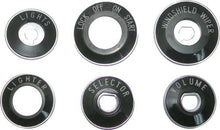 1955-56 Chevy Bel Air; Dash Bezel Set; with Backing Plates; Made in the USA