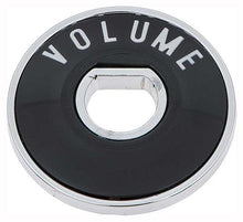 1955-56 Chevy Bel Air, 150, 210, Nomad; Radio Volume Bezel; with Backing Plate; Made in the USA