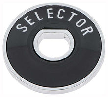 1955-56 Chevy Bel Air, 150, 210, Nomad; Radio Selector Bezel with Backing Plate; Made in the USA