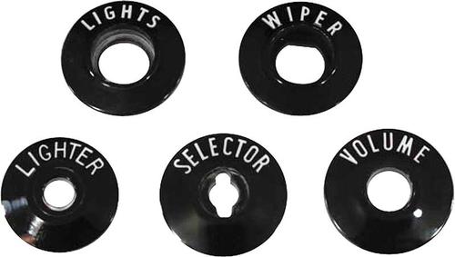 1957 Chevy Bel Air, 150, 210, Nomad; Dash Bezel Insert Set; Made in the USA