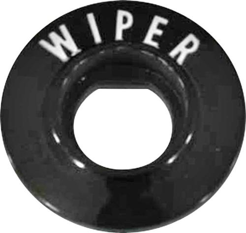 1957 Chevy Bel Air, 150, 210, Nomad; Wiper Knob Bezel; w/o Backing Plate; Made in the USA