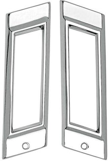 1968 Impala, Bel Air, Biscayne, Caprice; Rear Quarter Side Marker Bezels; Pair; Made in the USA