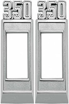 1969 Impala, Bel Air, Biscayne, Wagon; 350 Front Side Marker Bezel; Pair; Made in the USA