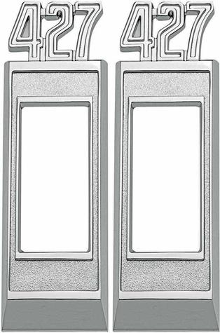 1969 Impala, Bel Air, Biscayne, Wagon; 427 Front Side Marker Bezel; Pair; Made in the USA