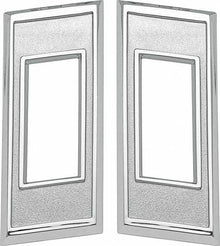 1969 Impala, Bel Air, Biscayne, Caprice; Rear Side Marker Bezels; Pair; Made in the USA; GM Licensed