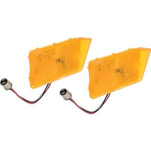 1971-72 Nova; Park Lamp Lens Set; Amber; LED; RH & LH; Pair