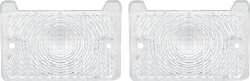 1970 Chevrolet Nova; Park Lamp Lens Set; Clear; RH & LH; Pair