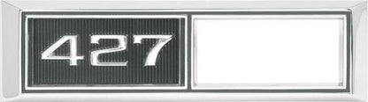 1968 Impala, Caprice, Chevelle, Bel Air, Nova; 427 Front Side Marker Bezels; RH & LH; Pair