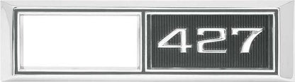 1968 Impala, Caprice, Chevelle, Bel Air, Nova; 427 Front Side Marker Bezels; RH & LH; Pair