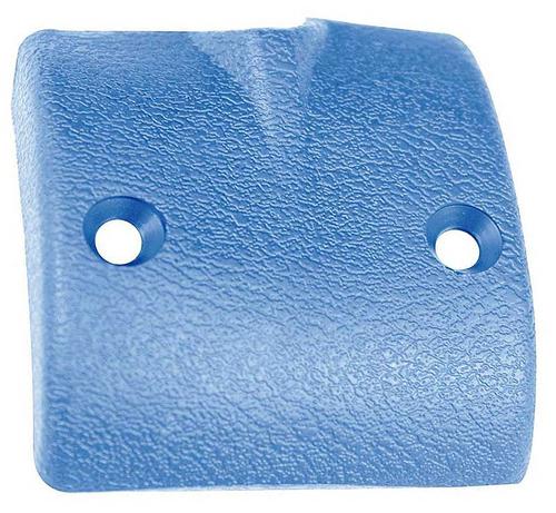 1967 Corvette; Inner Rear View Mirror Bracket Cover; Medium Blue; Made in the USA