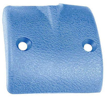 1967 Corvette; Inner Rear View Mirror Bracket Cover; Medium Blue; Made in the USA