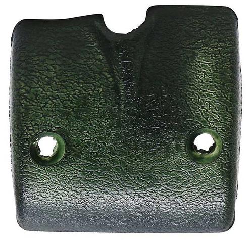 1967 Corvette; Inner Rear View Mirror Bracket Cover; Dark Green; Made in the USA