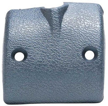 1967 Corvette; Inner Rear View Mirror Bracket Cover; Teal Blue; Made in the USA