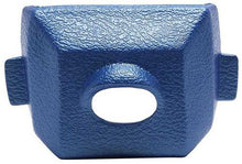 1968-70 Corvette; Inner Rear View Mirror Bracket; Cover; Bright Blue; Made in the USA