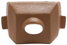 1973-75 Corvette; Inner Rear View Mirror Bracket; Cover; Medium Saddle; Made in the USA