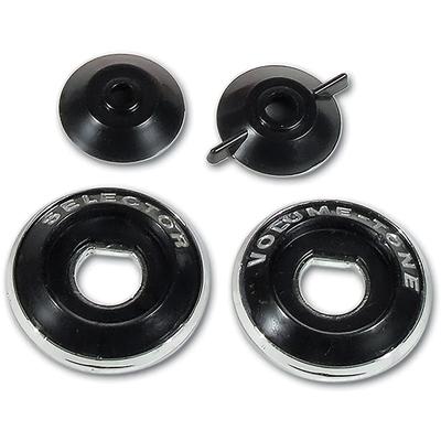 1958-60 Corvette; Dash Control Bezel Set; 4 Piece Set; GM Licensed