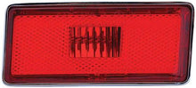 1970-74 Corvette; Rear Side Marker Lens; RH Passenger Side; GM Licensed; Made in the USA