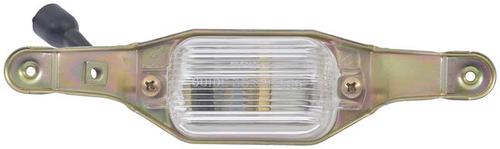 1968-71 Corvette; License Lamp Assembly; with Fiber Optic