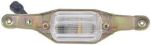1968-71 Corvette; License Lamp Assembly; with Fiber Optic