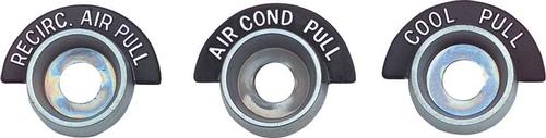 1963-66 Chevrolet, GMC Pickup, Suburban; Air Conditioning Dash Control Bezel Set