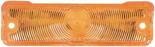 1965 Chevy II / Nova; Parking Light Lens; Amber; Pair; Made in the USA!
