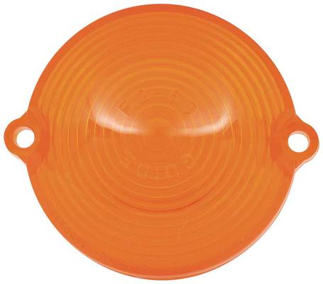 1963-67 Corvette; Park Lamp Lens; Amber; Each; Made in the USA!
