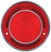 1968-69 Corvette; Tail Lamp Lens; Red; Each; Made in the USA!