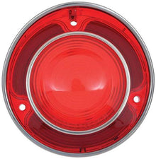 1971-73 Corvette; Tail Lamp Lens; Red; 71 Late Design; Each; Made in the USA!