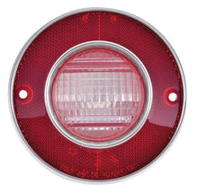 1975-79 Corvette; Back-Up Lens Assembly; Clear / Red; RH or LH; Each; Made in the USA