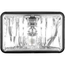 ULTRALIT 4" X 6" Rectangular CREE LED Headlight; Polycarbonate Lens; High Beam