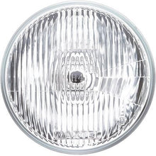 ULTRALIT 7" Round Halogen Headlight; Prismatic Crystal Glass Lens