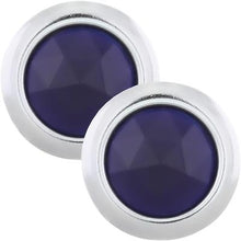 Universal Tail Light Lens Blue Dots; Lens Enhancer; Pair; Glass