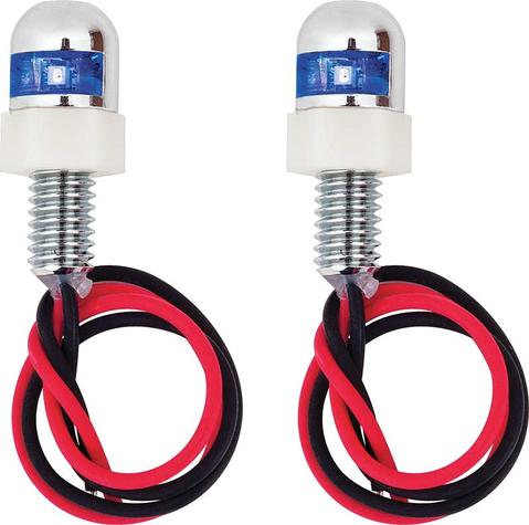 Blue LED Fasteners
